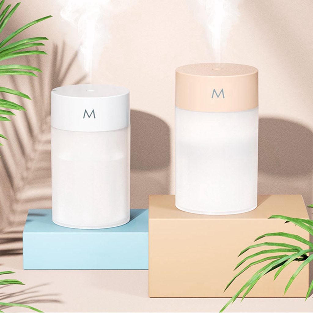 (Hàng Mới Về) Máy Phun Sương Tạo Độ Ẩm Không Khí Bằng Sóng Siêu Âm 260ml