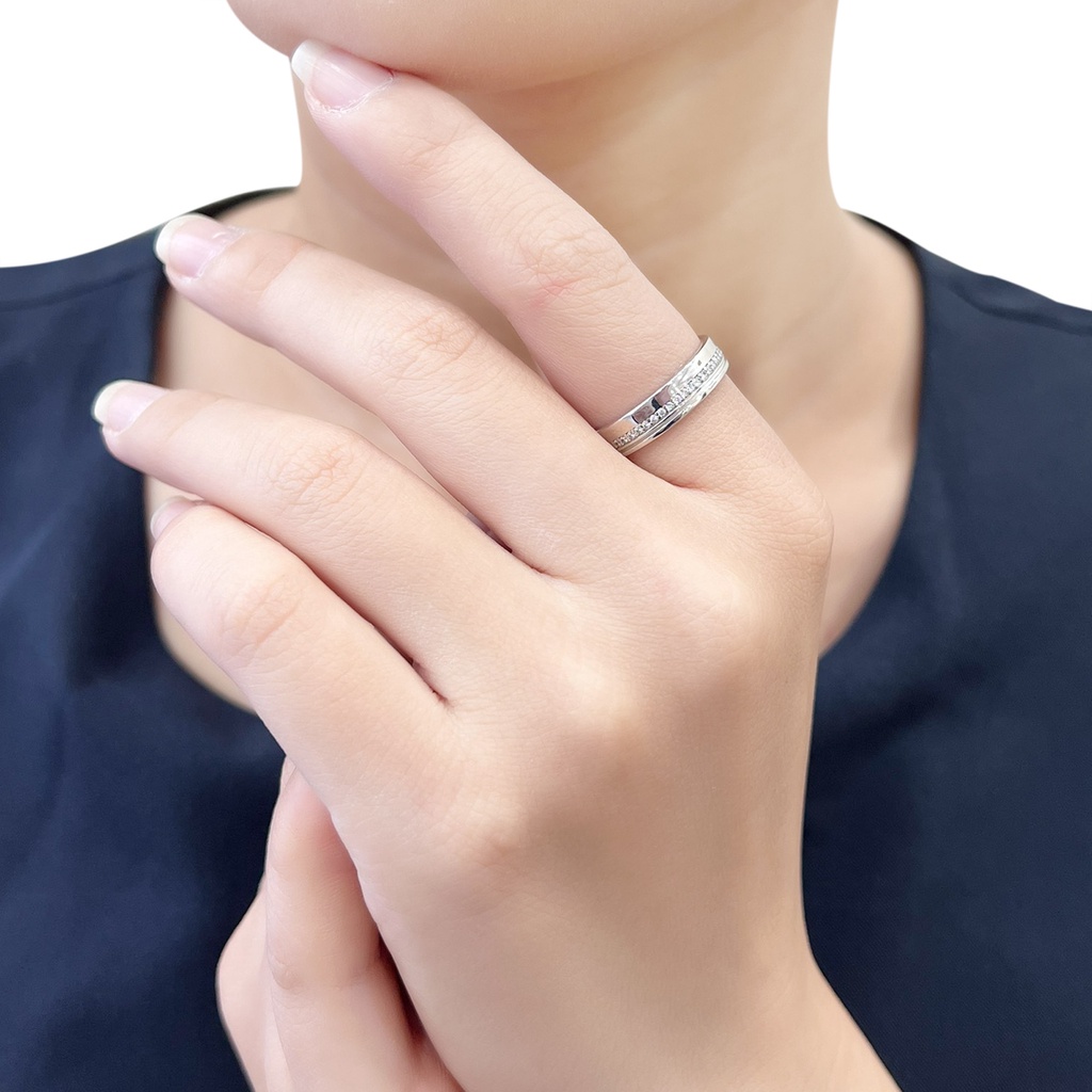 Nhẫn Bạc đính đá CZ PNJSilver XM00K000067