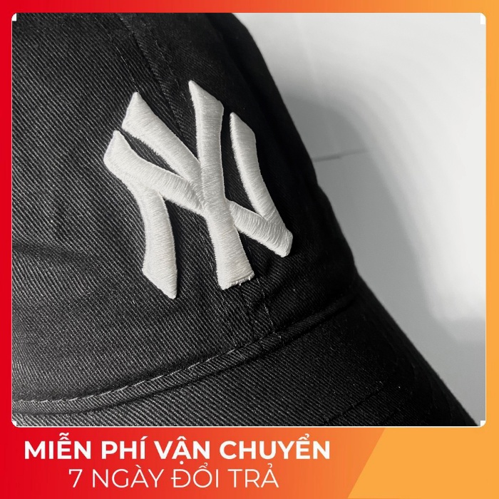 Nón M.L.B NY Đen Hàng Xuất Dư Xịn - Full tem Chip -Date Mới 2021