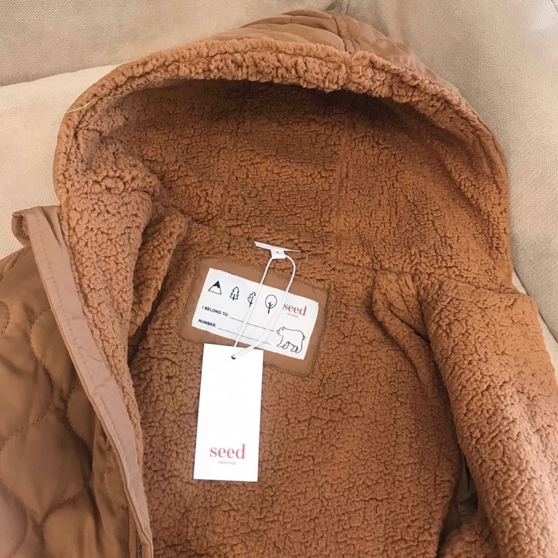 Áo khoác lót lông bé trai