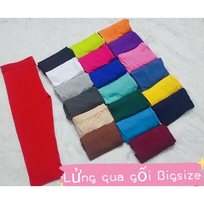 LỬNG QUA GỐI 2 SIZE - QUẦN LEGGING THÁI HIỆU RAINBOW | BigBuy360 - bigbuy360.vn
