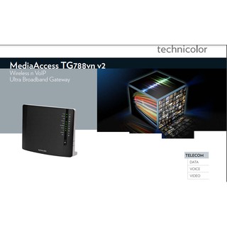 Bộ phát wifi router Technicolor TG788vn