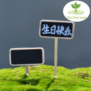 Bảng tên trang trí tiểu cảnh