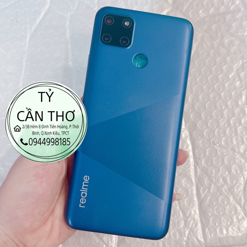 Bộ vỏ sườn Realme C11, C12, C15, C20 trừ khay sim mới ken