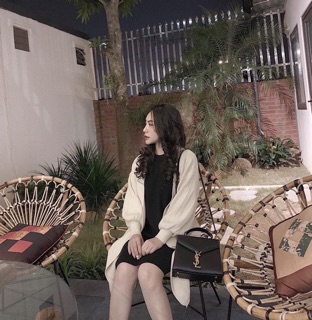 ÁO KHOÁC LEN FORM DÀI (KÈM VIDEO HÌNH THẬT)