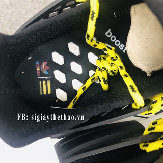 [Freeship] Giày human race đen dây vàng