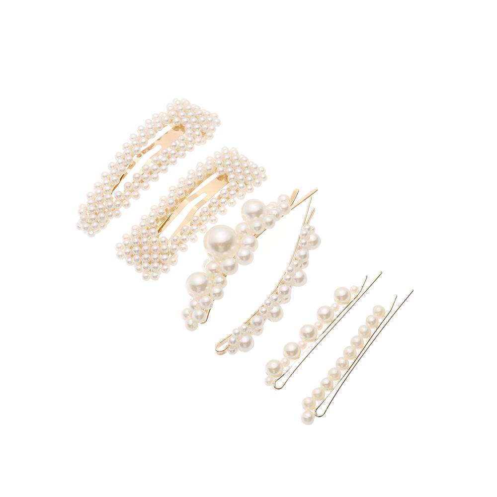 Set 6 Kẹp Tóc Hoa Thời Trang Cho Nữ