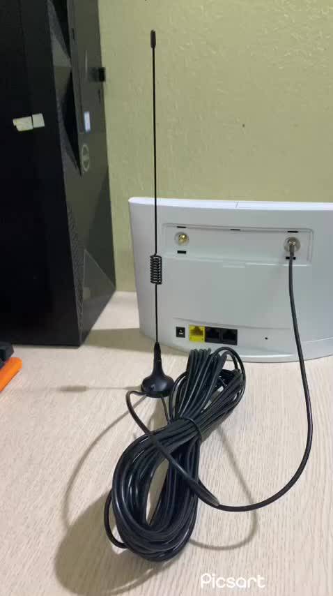 Anten thu sóng 3G/4G chuẩn SMA 15dBi thân 36cm cáp dài 10M | BigBuy360 - bigbuy360.vn