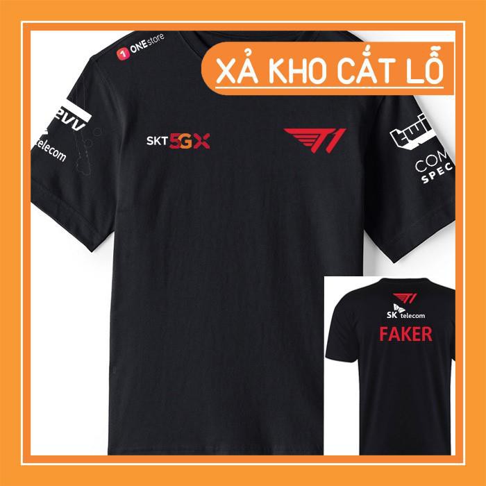 🔥HOT🔥 Mẫu áo thun team game SKT T1 2020 cực ngầu mẫu mới cực chất