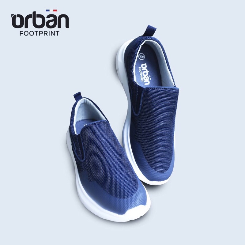 Giầy lười Nam,giày slipon nam mặt lưới giày(urban) vnxk XANH-DEN | BigBuy360 - bigbuy360.vn