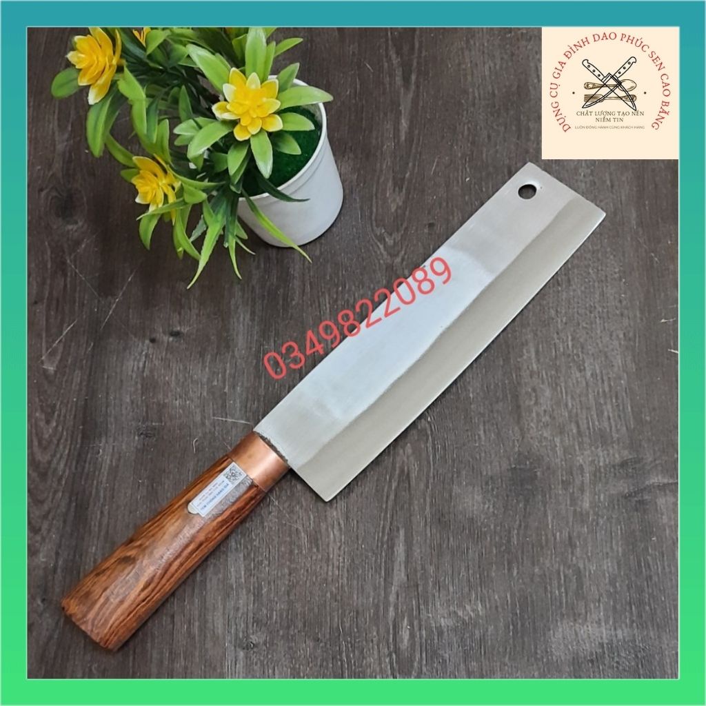Dao phúc sen mẫu dao bếp chuyên thái siêu sắc không han rỉ không oxy hóa
