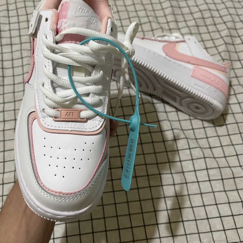 Giày AF1 shadow hồng cam cao cấp