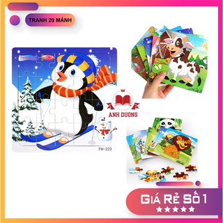 Tranh ghép gỗ 20 mảnh- Đồ chơi ghép hình cho trẻ
