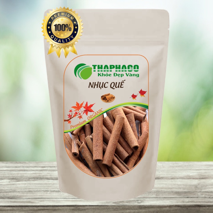 Nhục Quế Khô Nguyên Chất - Hàng Loại 1 - Túi Zip 100gram