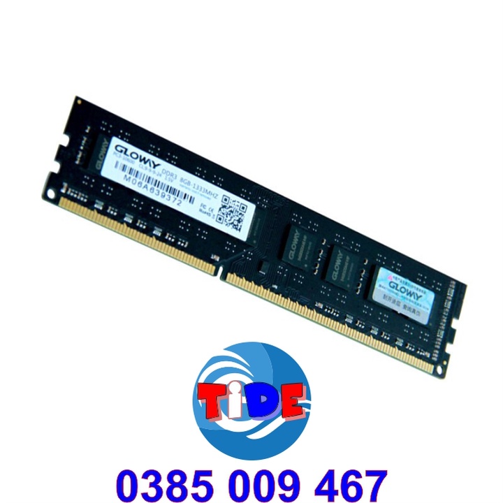 Ram DDR3 | 1600MHz | 4GB và 8GB – Dùng cho PC – Chính hãng Gloway – Bảo hành 3 năm