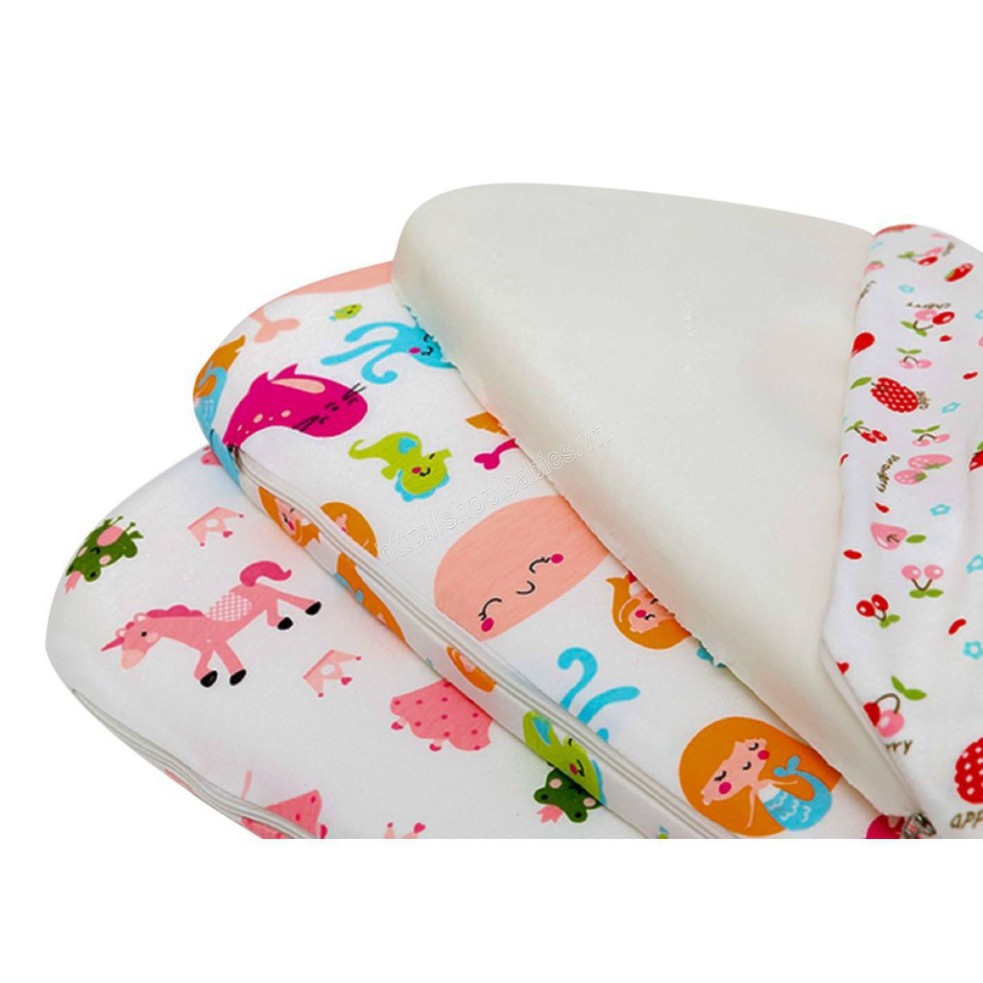 Bộ Gối Vải Thoải Mái Cho Bé Chìm Vào Giấc Ngủ Sâu Ngon Giấc (G1)
