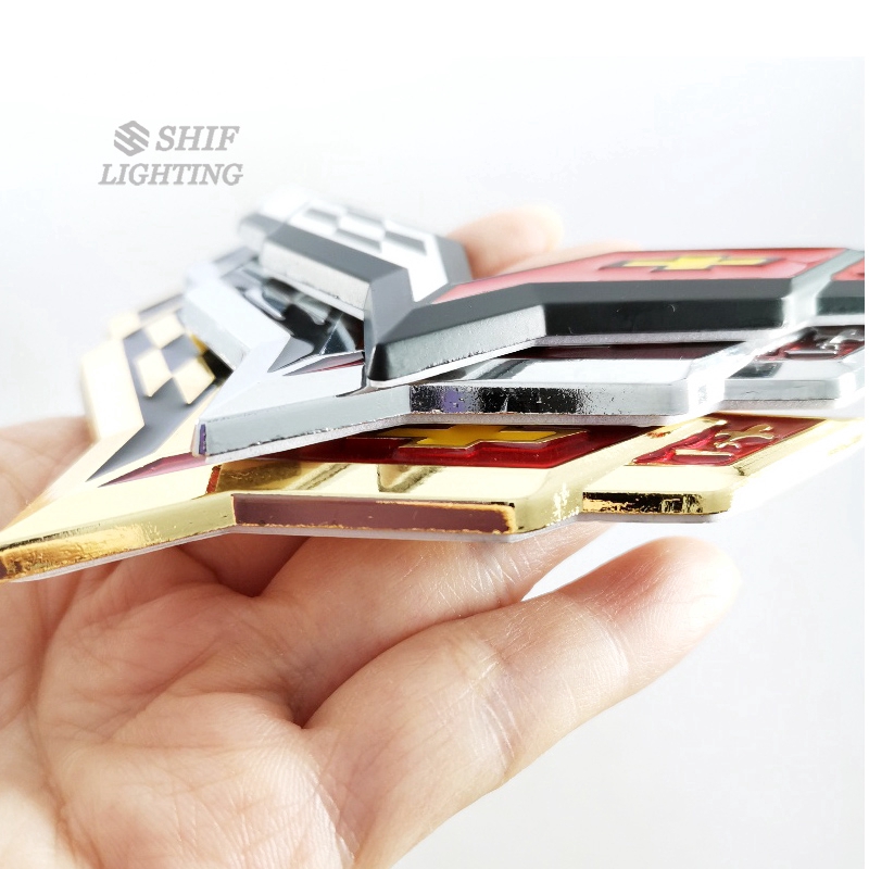 Miếng Dán Logo Chevrolet Bằng Kim Loại Trang Trí Xe Oto