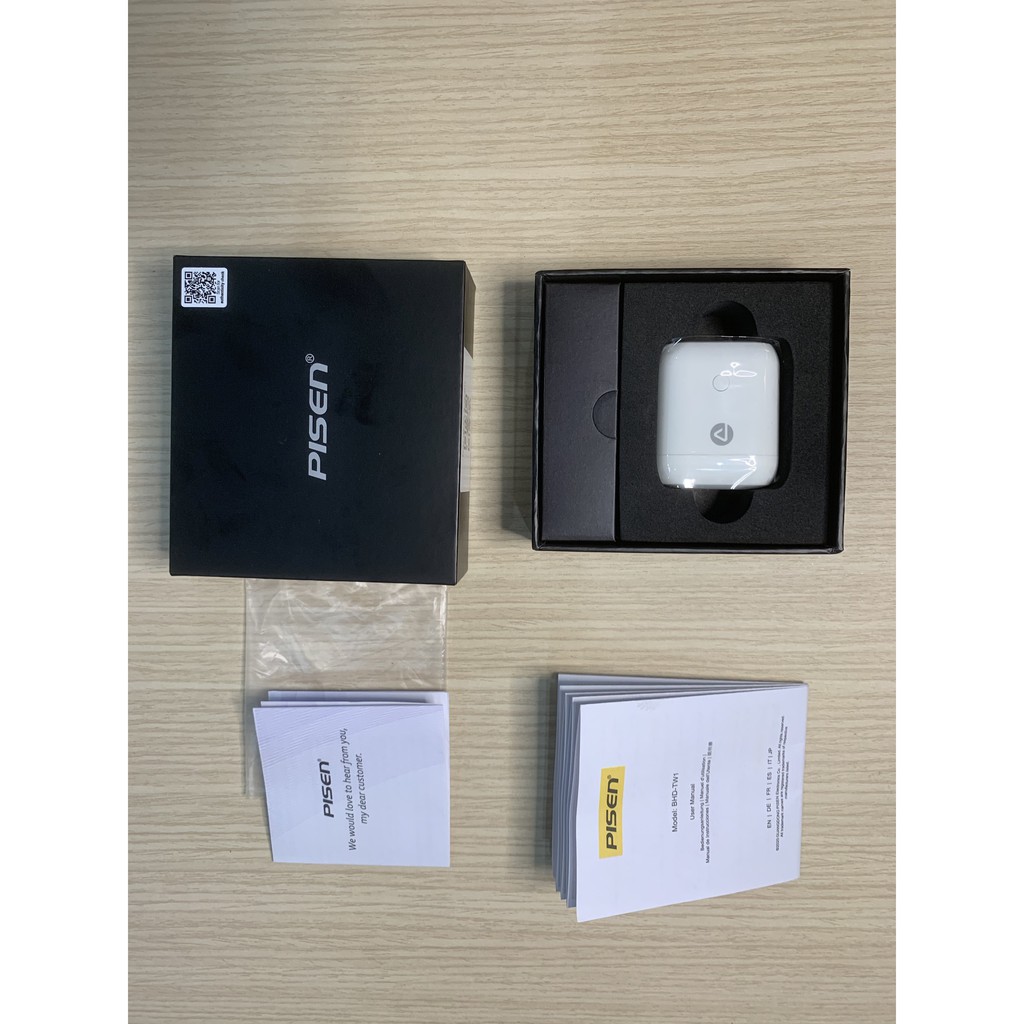 Tai nghe PISEN True Wireless Xpods 1S (Bản nâng cấp ) hàng chính hãng