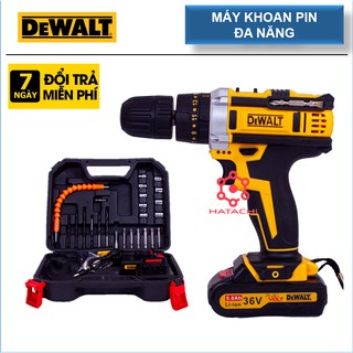 Máy khoan pin - Máy khoan 3 chức năng - Bắt vít, khoan tường, khoan gỗ,....
