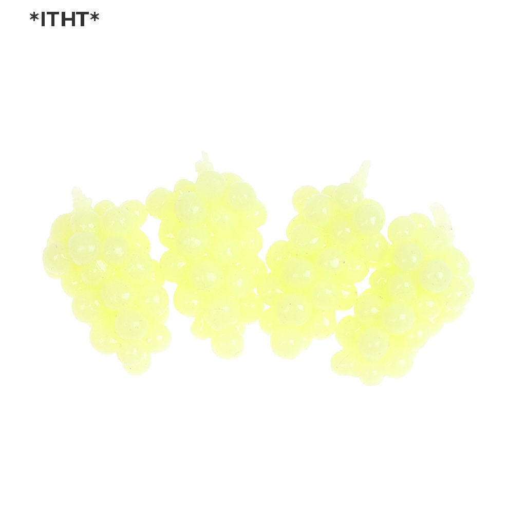 Set 4 Chùm Nho Mini Trang Trí Nhà Búp Bê Tỉ Lệ 1 / 12