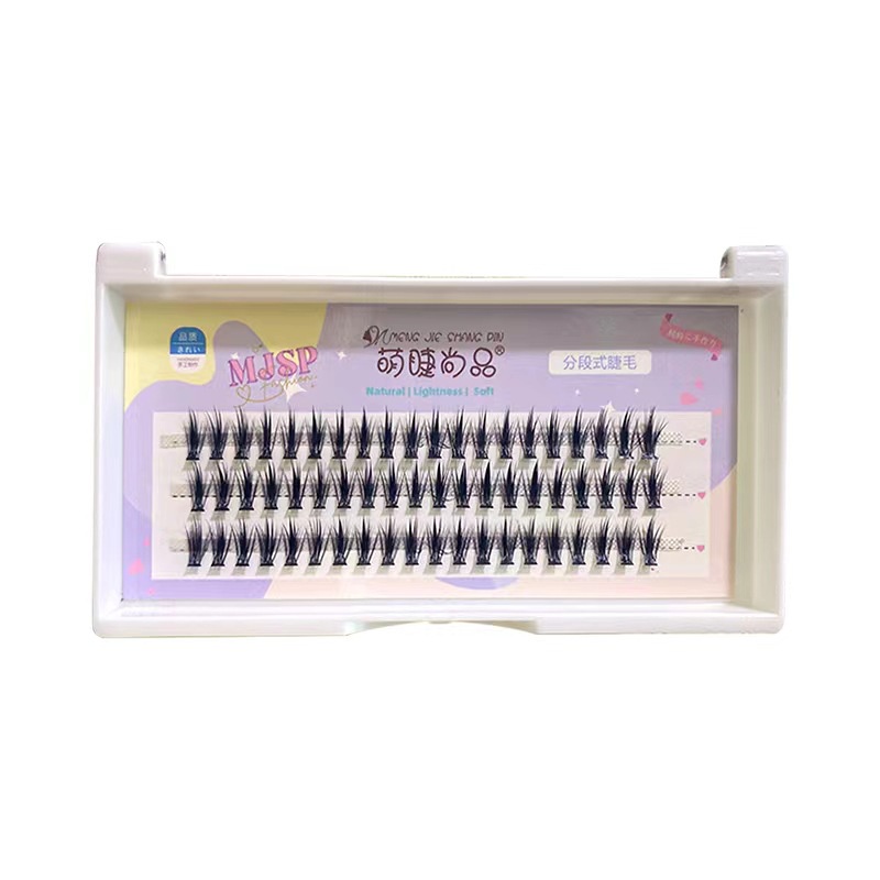 [Hàng mới về] Set 60 lông mi giả kích thước 9 10  11 12mm trang điểm tự nhiên chất lượng cao