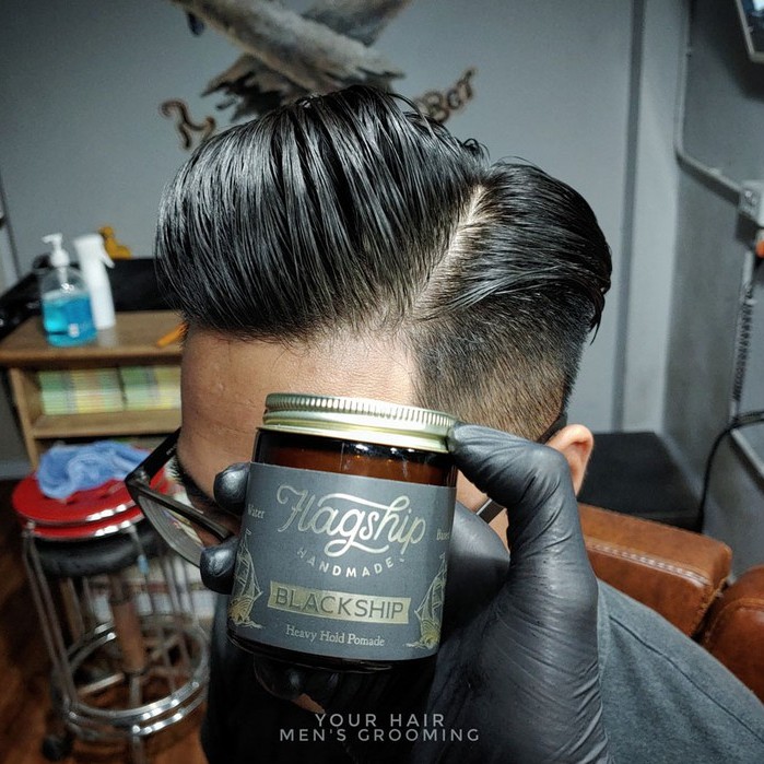 Sáp tạo kiểu Flagship Black Ship Water Based Pomade 113g