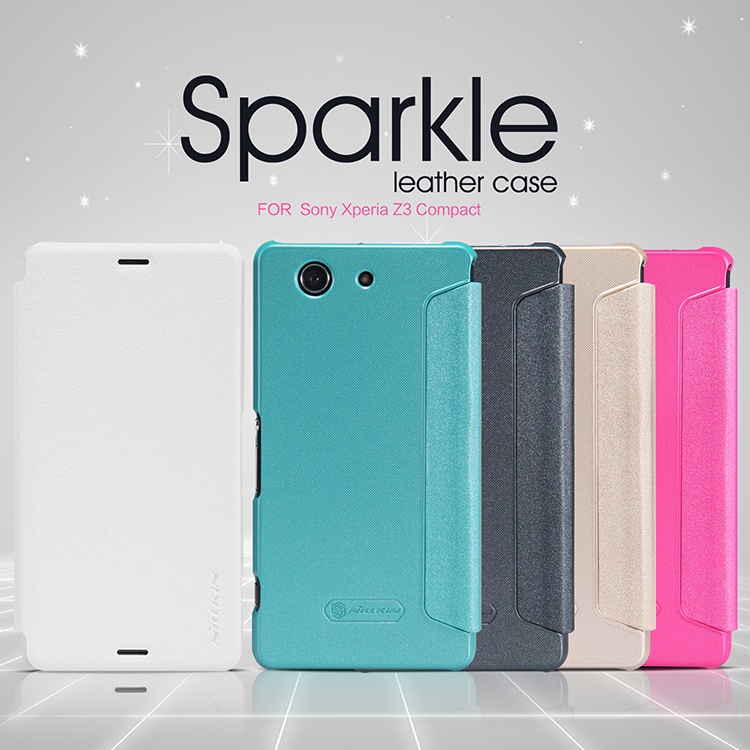 Bao da Xperia 4,6" Z3 compact - Sparkle Nillkin