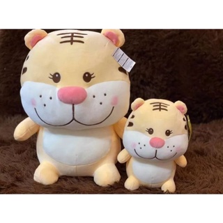 (10cm) Gấu Bông Hổ/Mèo Lông Mềm Mịn