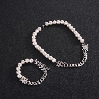 [Baird] Vòng Cổ Ngọc Trai Nhân Tạo Phong Hàn Cách Quốc Cho Nữ / Nam 598