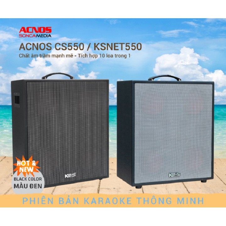 Dàn loa Karaoke di động Acnos CS550