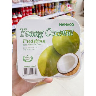 Rau câu Nanaco dừa non 108g*4