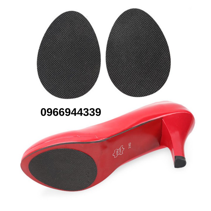 Miếng dán chống trượt cao su cho giày dép nam nữ - Bộ 2 cái