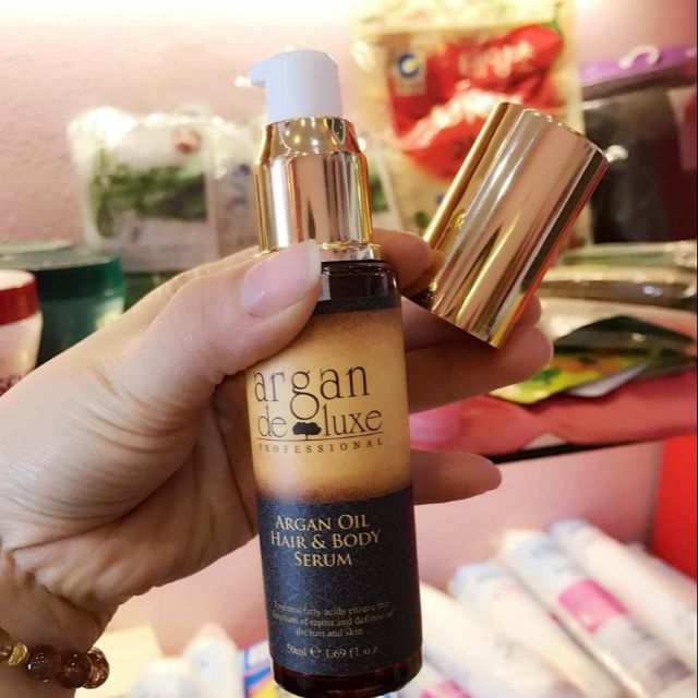 Chính hãng_Tinh dầu dưỡng tóc Argan Deluxe