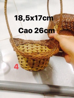 🎶Giỏ tre cắm hoa giá sỉ