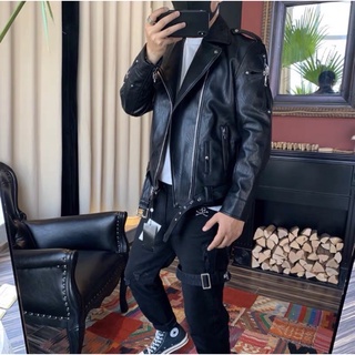 [Order]Áo khoác da Chrome hearts cao cấp ảnh thật 100%