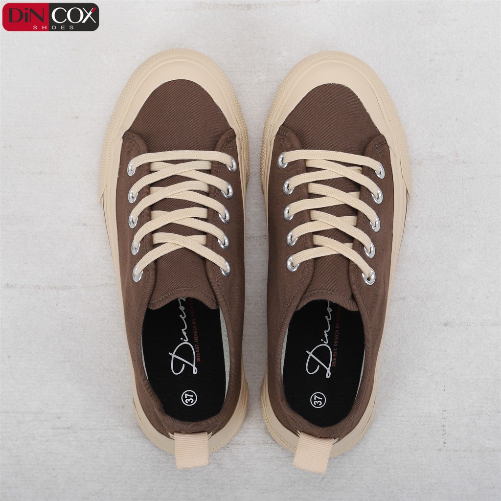 [COX] Giày Sneaker Dincox Nữ C20 Chocolate CHÍNH HÃNG