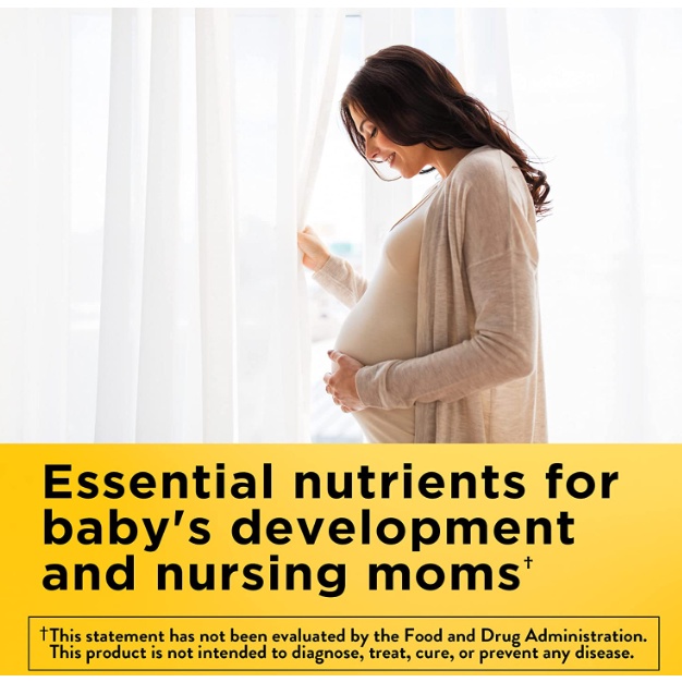 Vitamin cho phụ nữ sau sinh Postnatal Multi DHA 60 viên Nature Made của Mỹ Date 2024-2025