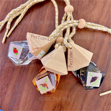 Tinh dầu thơm treo xe ô tô, tủ quần áo, trong phòng giúp khửi mùi, dễ chịu, thư giãn