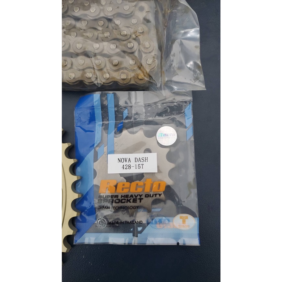 NSD RECTO DĨA NHÔM 7075 WINNER 15T-44T-124L SÊN ĐEN