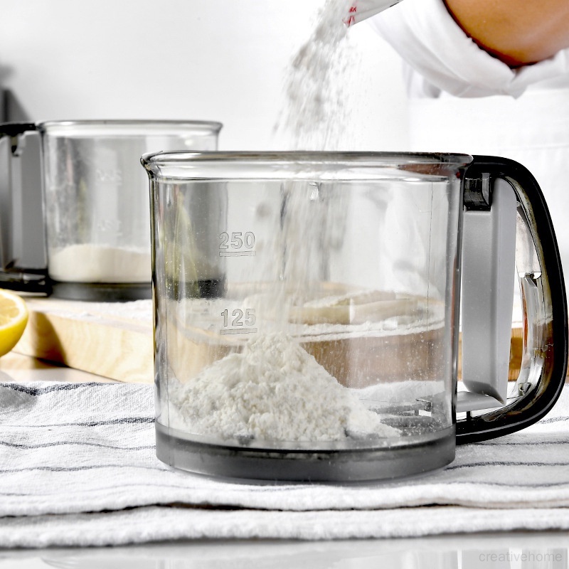 Dụng Cụ Rây Bột Cầm Tay Bán Tự Động Bằng Nhựa