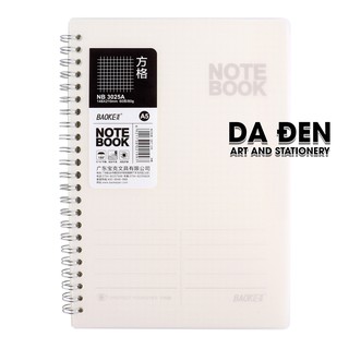 [DA ĐEN] Sổ Notebook Baoke Caro/Line A5 - 120 Trang