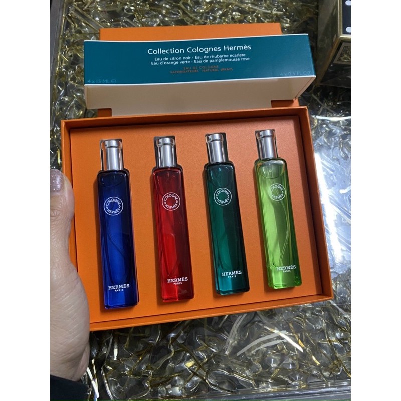 Set Bộ Nước Hoa Hermes Mini 4 chai