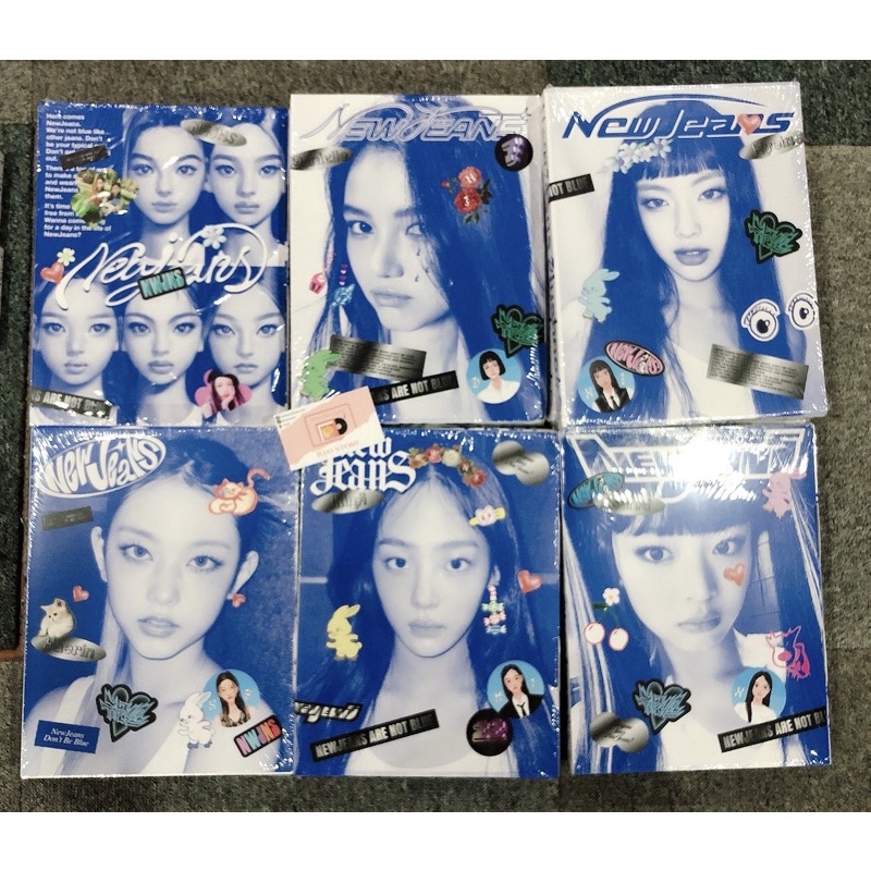 Ảnh NewJeans Bluebook nguyên seal (Random ver)