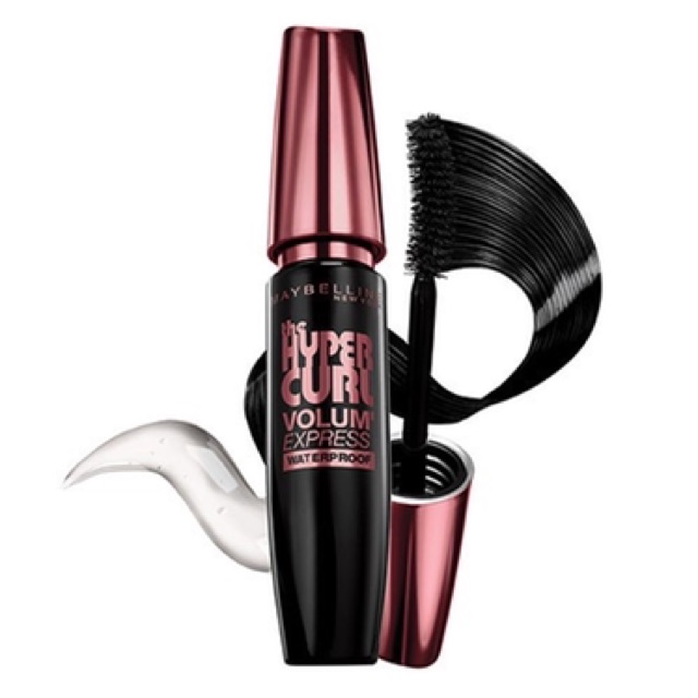 Mascara Làm Cong Mi Maybelline Hyper Curl Đen (màu đen)