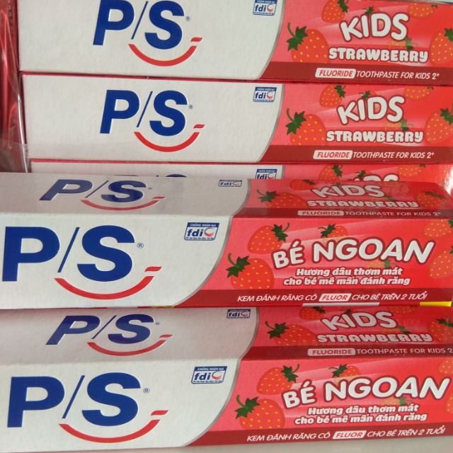 Kem Đánh Răng PS Trẻ Em Hương Dâu 35Gr