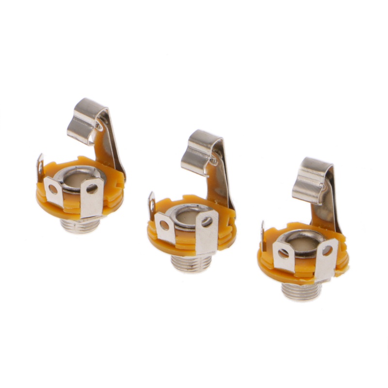 Set 10 Đầu Nối Phích Cắm Mono Female 1 / 4 Inch 6.35mm