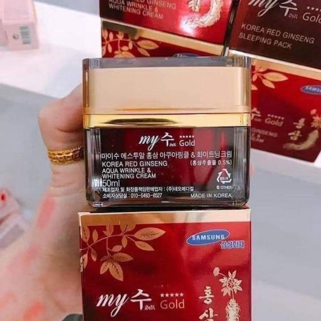 [Mã LADEX10N3 giảm 10k đơn 399k] KEM DƯỠNG DA NHÂN SÂM 💌💌💌FREESHIP🎁🎁🎁 MY GOLD Dưỡng Trắng Cấp Ẩm Vượt Trội Cho Da | BigBuy360 - bigbuy360.vn