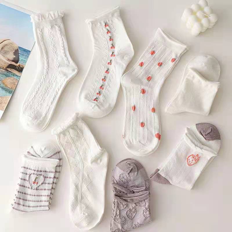 Vớ lolita cổ cao phong cách Hàn Quốc dễ thương hàng chất đẹp