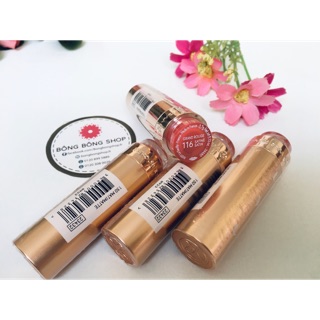 (Chuẩn Pháp giá rẻ) Son Yves Rocher Grand Rouge Satin 116 Corail Lumineux (cam coral)