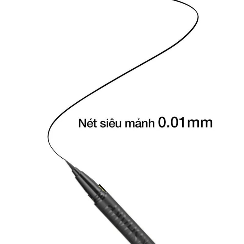 Bút kẻ mắt nước siêu mảnh  sắc nét  không trôi Maybelline HyperSharp Laser Eyeliner Black 0.5g